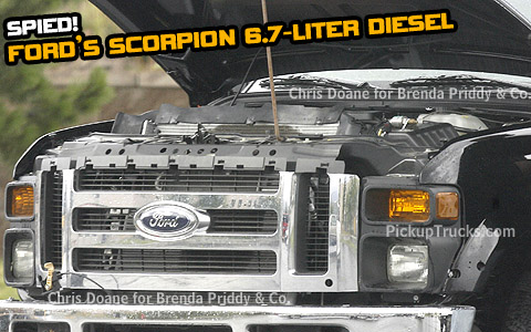  litre diesel Power Stroke engine if Ford's heavy duty pickups by 2011.