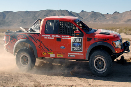 Just days after Ford SVT unveiled their newfor'09 F150 Raptor Ford have 